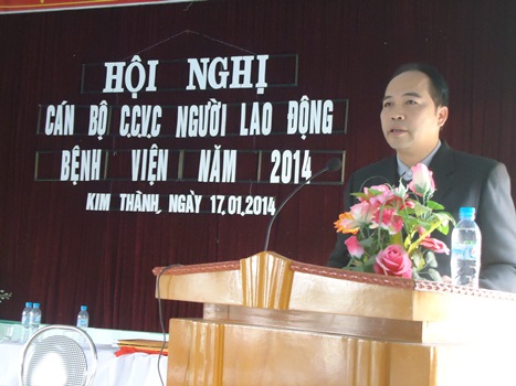 Hội nghị cán bộ công chức viên chức bệnh viện Kim Thành năm 2014