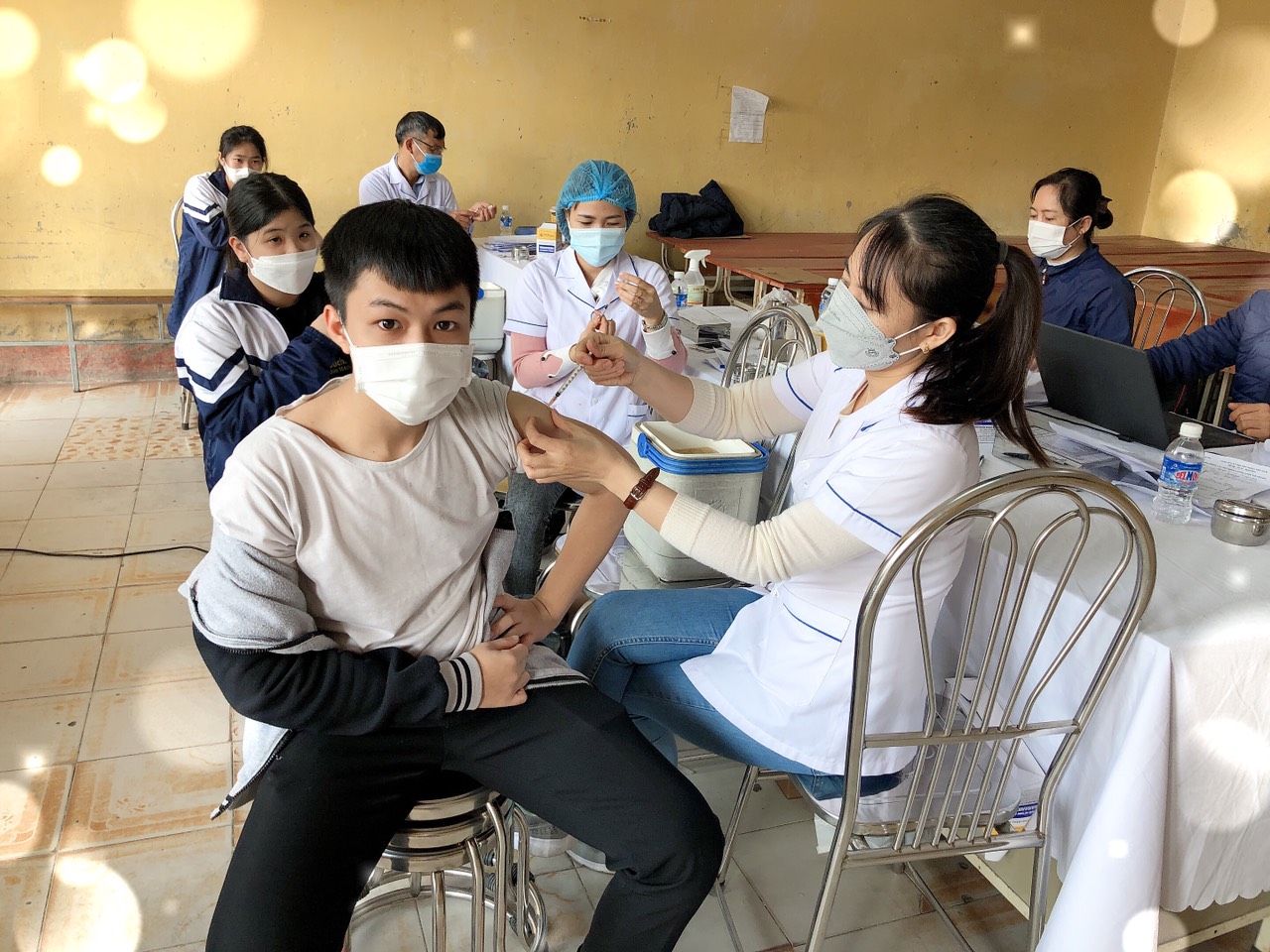 Kim Thành: triển khai chiến dịch tiêm vắc xin phòng COVID-19 cho trẻ từ 12 - 17 tuổi