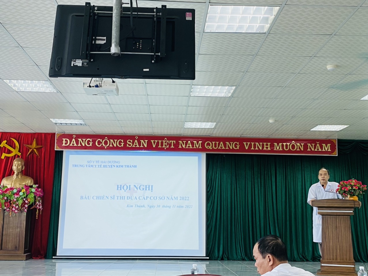 TTYT Kim Thành tổ chức Hội nghị bầu Chiến sĩ thi đua cấp cơ sở năm 2022